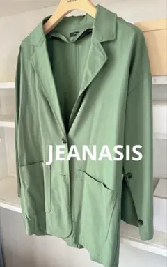 美品 JEANASIS ソデフレア2WAYテーラージャケットのサムネイル