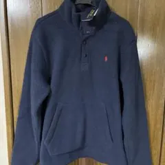 Polo Ralph Lauren ネイビー フリースプルオーバー