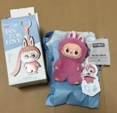 ラブブ　ぬいぐるみ　ペンダント　PIN FOR LOVE Q 正規 LABUBU
