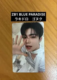 ゼベワン BLUE PARADISE ラキドロ　トレカ　ゴヌク