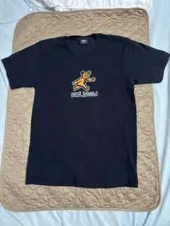 STUSSY ベアプリント Tシャツ ブラック