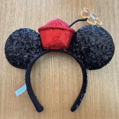 ミッキー風スパンコールカチューシャ