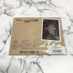 boynextdoor テサン why letter