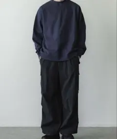 WYW LIDNM テック カーゴパンツ ブラック S 試着のみ