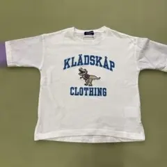 KLÄDSKÅP 恐竜プリント 長袖カットソー