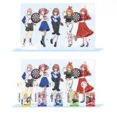 五等分の花嫁＊ ＜ビッグアクリルダーツスタンド＞ 絶版！】五等分の花嫁＊ ＜ビッグアクリルダーツスタンド＞ - メルカリ