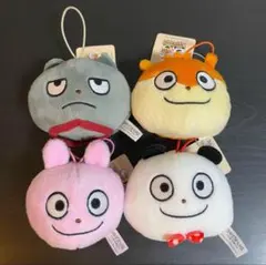 スタジオUG フェイスマスコット 4種コンプセット ラウンドワン限定