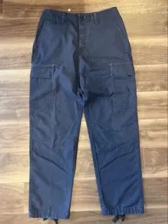 10s USA カーゴパンツ ミリタリースタイル ネイビー