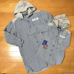 【美品】RODEO CROWNS WIDEBOWL シャツワンピース 親子コーデ