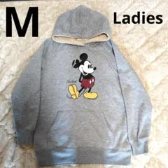 Disney ミッキーマウス グレー パーカー M