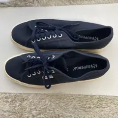 SUPERGA スニーカー　ネイビーのサムネイル