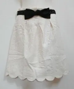 アプワイザーリッシェ スカラップスカート フラワースカート