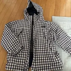 THE NORTH FACE チェック柄マウンテンパーカー、スクープジャケット