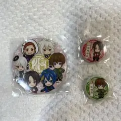 刀ミュ　阿津賀志山異聞　缶ミラー　ミニ缶バッジ