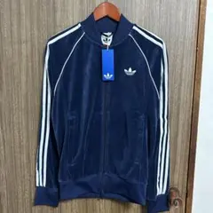 adidas SST アディカラー ベロア トラックトップ