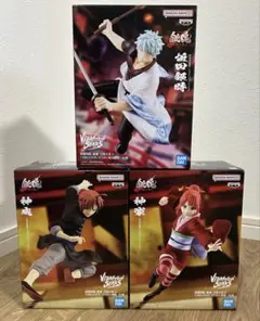 新劇場版 銀魂-吉原大炎上編他　プライズフィギュア まとめ売り 3点セット