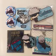 五条悟　呪術廻戦 キーホルダー　缶バッチ
