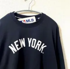 ニューヨーク・ヤンキース　トレーナー　スウェット　長袖　LL ブラック　MLB