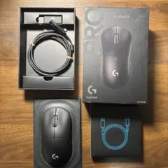 Logicool PRO X SUPERLIGHT2 ブラック 中古品 - メルカリ