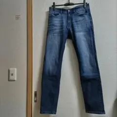 ワークマン　Green TECH スリムフィット ウォーミーデニムパンツ