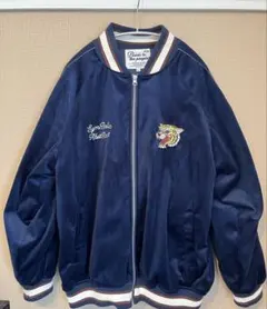 Power to the people スカジャン Lサイズ ネイビー　完売品