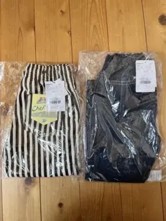 MARK'S パンツ2点セット 110cm ストライプ　デニム　マーキーズ