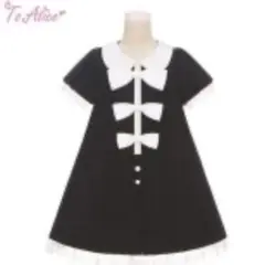To Alice トゥアリス スケルトンミニ丈ワンピース Sサイズのサムネイル