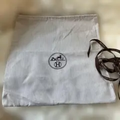エルメス ヘリンボーン 保存袋 巾着 バーキン ガーデンパーティー