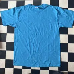 J6168 アンビル　ヘビーウェイト　丸胴　Tシャツ サイズM 90年代　ブルーのサムネイル