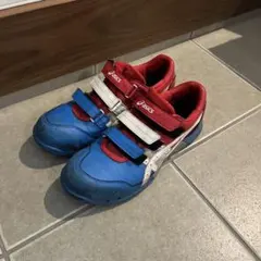 アシックス 安全靴 レッド/ブルー cp305 限定カラー - メルカリ