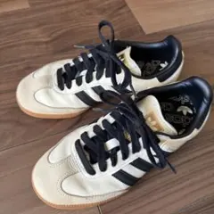 Adidasサンバ OG SAMBA OG ホワイト×ブラック 22.5cm