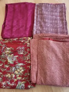 ふんわり　総絞り　羽織　小紋　ほんのりクリーム色　植物紋様　正絹 ふんわり 総絞り 羽織 小紋 ほんのりクリーム色 植物紋様 正絹