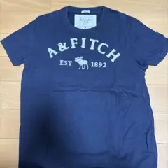 Abercrombie & Fitch ネイビー Tシャツ M