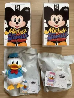 【あや様専用】 新品未使用 ミッキーファミリー デイジー ドナルド ポップマート