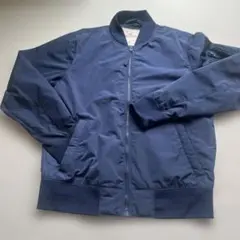 Hollister ホリスターMA-1スタイルジャケット M ネイビー
