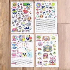 【正規品】　たまごっち　シール　4枚セット