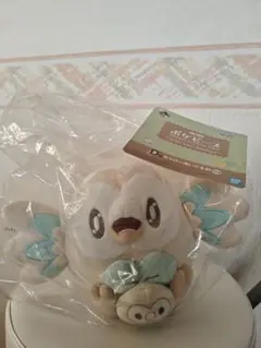 ポケピース一番くじD賞 モクローぬいぐるみ