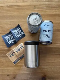 YETI Colster 12oz 保冷缶ホルダー ノベルティ缶付のサムネイル
