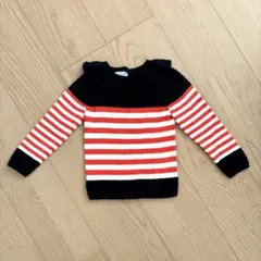Jacadi ジャカディ　ボーダー　ニット