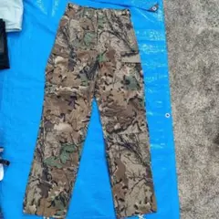 【最終値下げ】リアルツリーカモ 迷彩 ミリタリーパンツ XS 32インチ