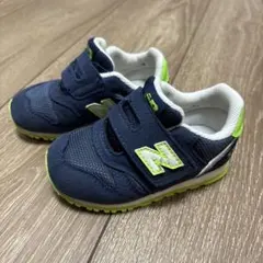 子供スニーカー　13/14センチ New Balance ネイビー/ライム