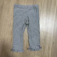 KUMIKYOKU グレー フリル付きレギンス スパッツ　120