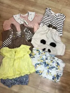 女の子　70サイズ　子供服　まとめ売り　プティマイン