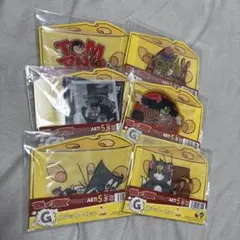 トムとジェリー ハッピーくじ G賞 ステッカーセット 6種 セミコンプリート