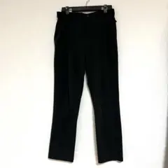 ユニクロ　ストレッチ　黒　パンツ