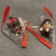 セキグチ　モンチッチ　女の子＆男の子インテリアミニフィギュア
