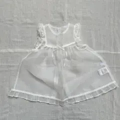 bebe reduction フリル リボン ベビードレス