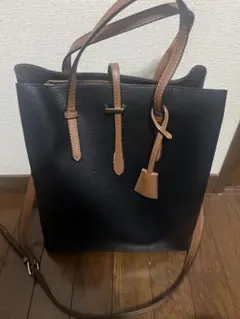 6日まで出品 アーバンリサーチで購入トートバッグ 黒と茶色