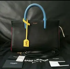 新品、未使用 サンローラン CABAS RIVE GAUCHE 2way バッグ