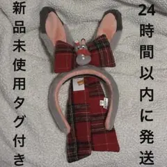 香港ディズニー新作　ズードピア　ジュディ　クリスマス カチューシャ 冬